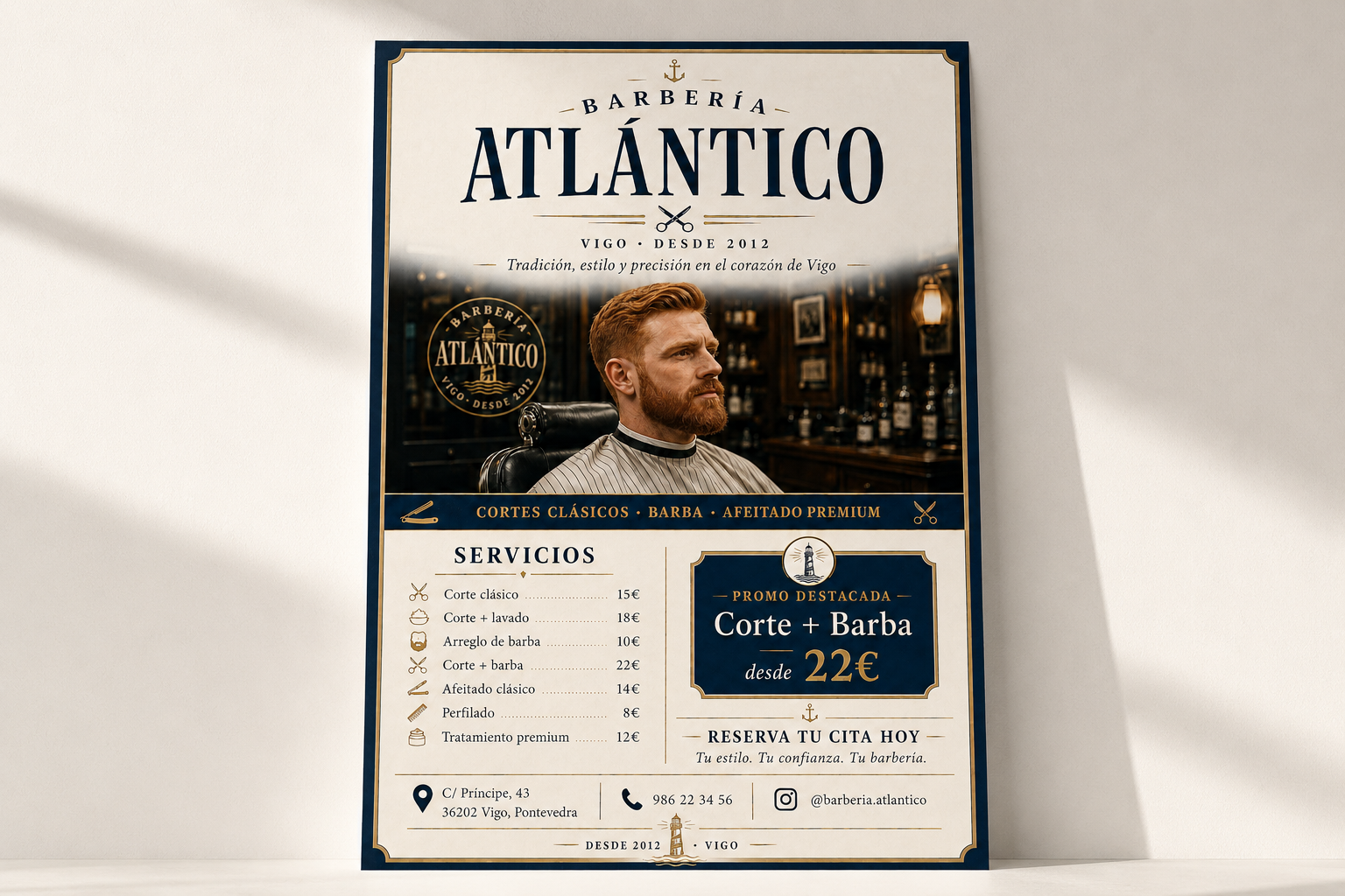 Flyer A4 - Promoción y servicios