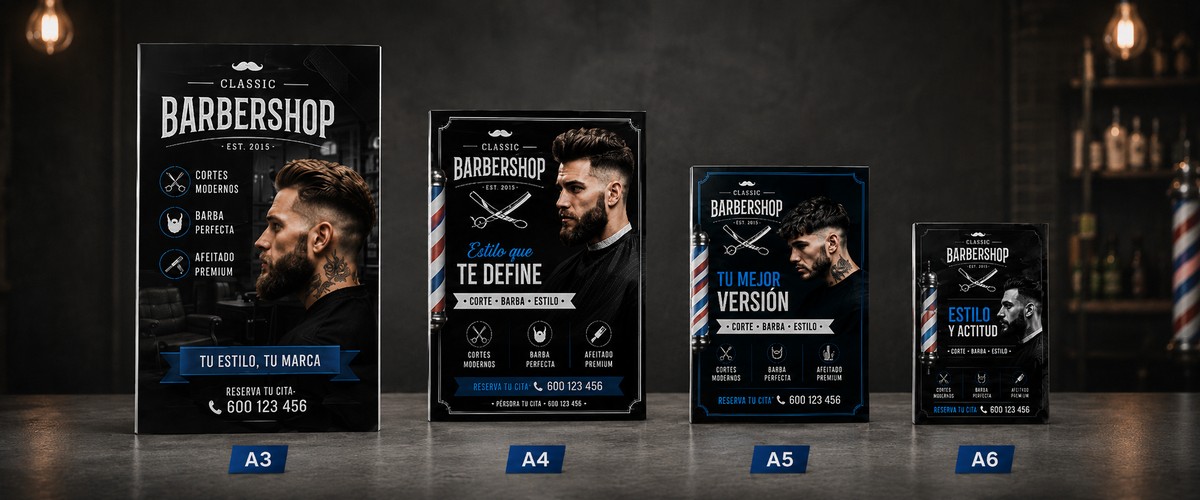 Barbershop — Flyers y carteles